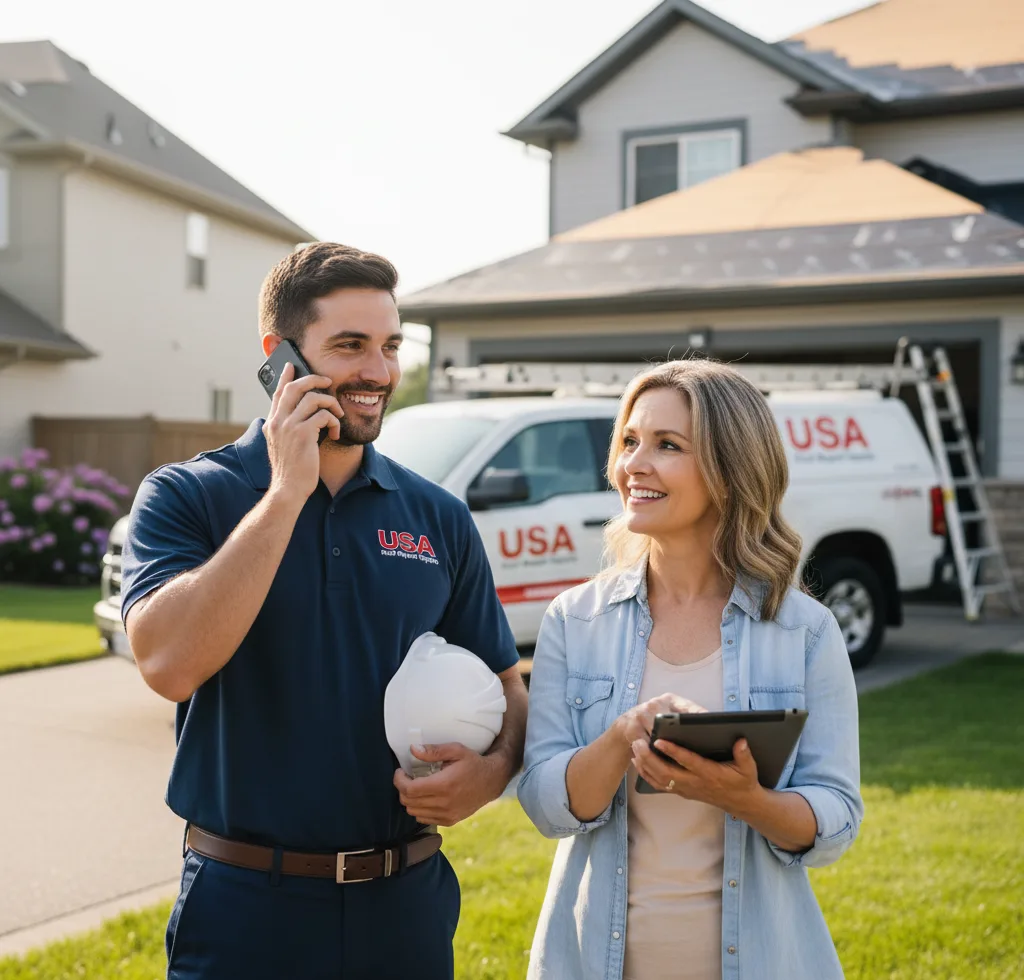 USA Roof Repair Experts customer support in Wewoka